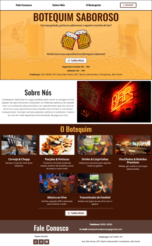 Template Botequim (PERSONALIZADO) - Imagem 2
