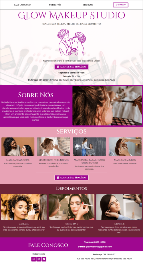 Template Maquiagem (PERSONALIZADO) - Imagem 2